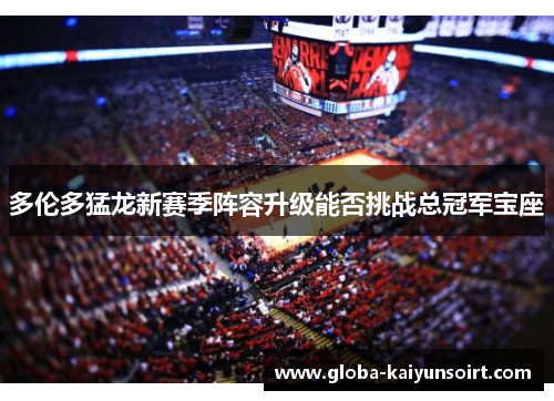 多伦多猛龙新赛季阵容升级能否挑战总冠军宝座